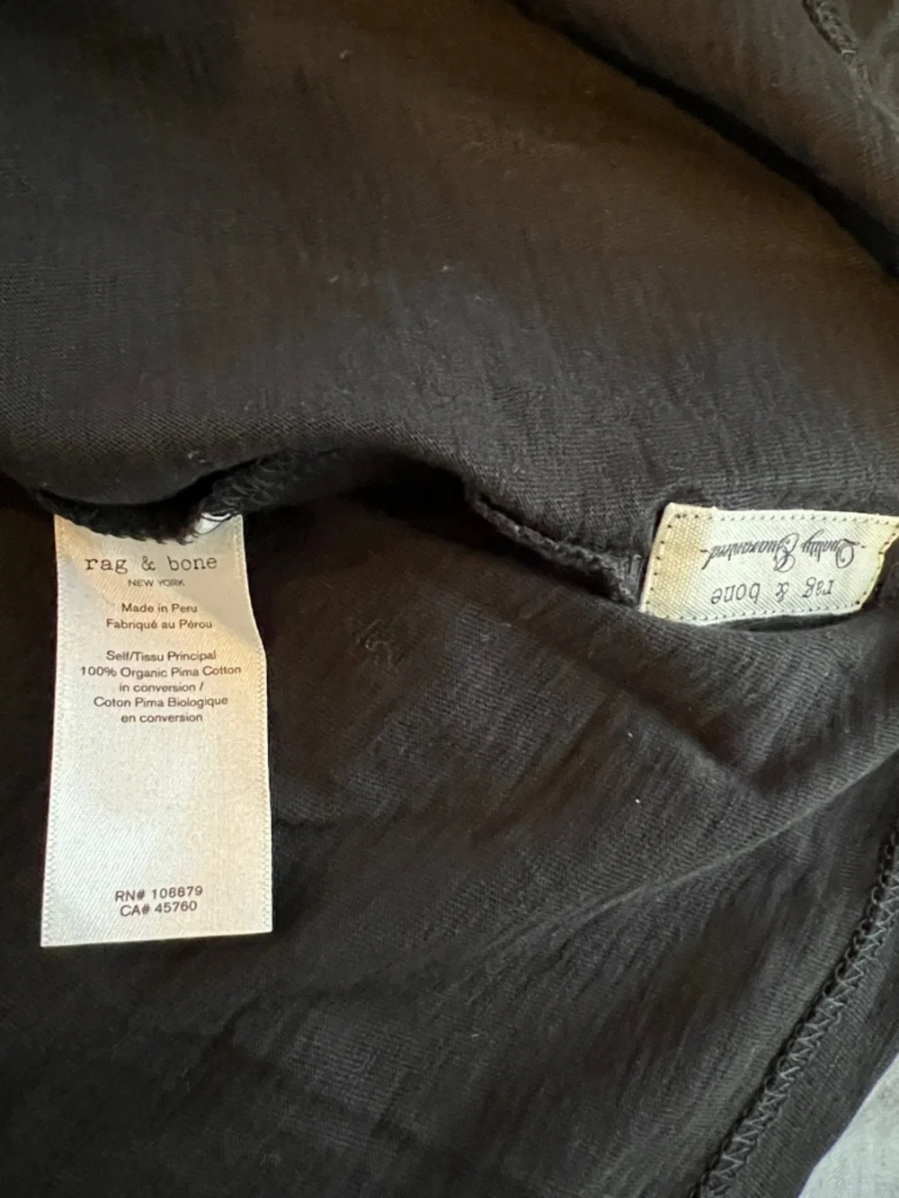 rag & bone tshirt - Picture 4 of 4
